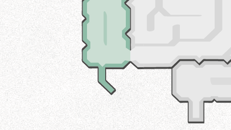 Illustration eines Blinddarms
