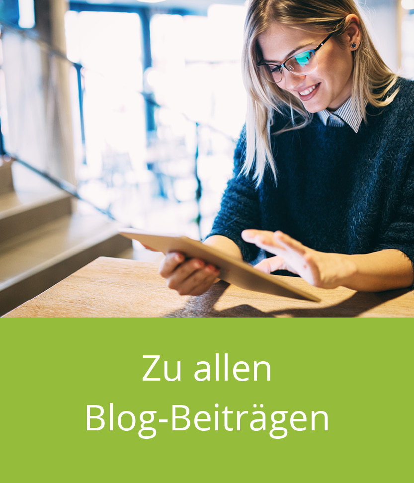Blog Übersichtsseite